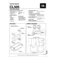 JBL CL505 Manual de Servicio